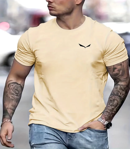 Camiseta Masculina 100% Algodão Casual Slim Confortável | Math