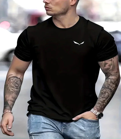 Camiseta Masculina 100% Algodão Casual Slim Confortável | Math