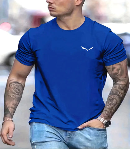 Camiseta Masculina 100% Algodão Casual Slim Confortável | Math