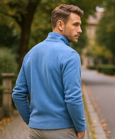 Casaco Térmico Masculino Leve com Zíper Casual | Niamh