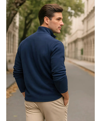 Casaco Térmico Masculino Leve com Zíper Casual | Niamh