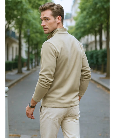 Casaco Térmico Masculino Leve com Zíper Casual | Niamh