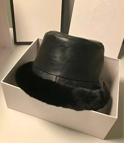 Comprar  Bucket Hat Feminino de Inverno Preto em promoção - Anellimn
