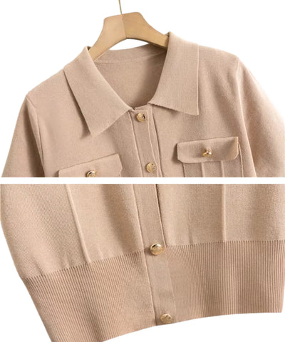 Comprar  Conjunto Tricot Feminino com Saia e Blusa Eleganteem promoção ANELLIMN