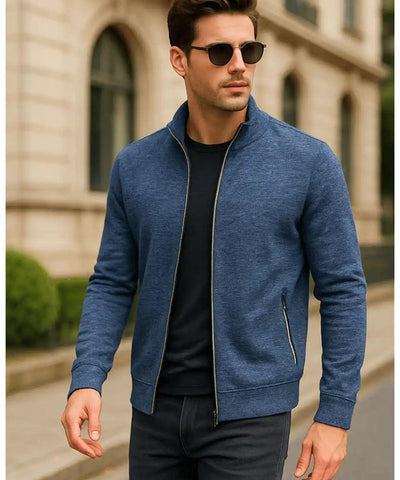 Jaqueta Masculina Moletom Esportiva com Zíper | Boris