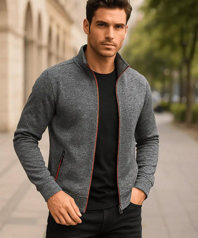 Jaqueta Masculina Moletom Esportiva com Zíper | Boris