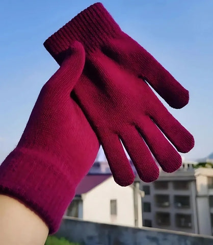 Comprar Luva Feminina Malha Grossa Térmica de Frio ZARA
