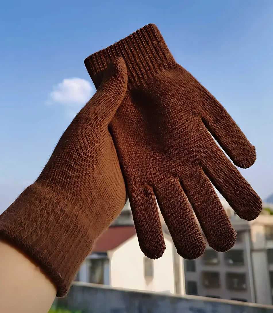Luva de Inverno Feminina Forrada, confortável e ajustada, ideal para dias frios, com design versátil e opções de cores.