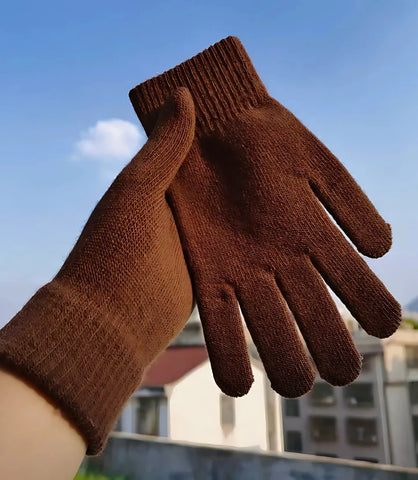 Luva de Inverno Feminina Forrada, confortável e ajustada, ideal para dias frios, com design versátil e opções de cores.