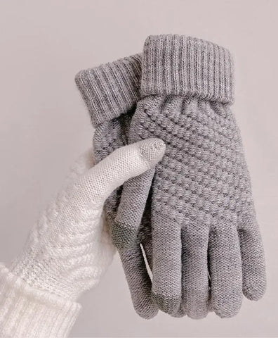 Comprar Luva de Frio Lã Inverno com Touch confortável e elegante, ideal para atividades ao ar livre no inverno. Anellimn