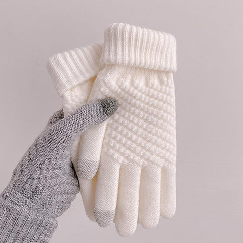 Comprar Luva de Frio Lã Inverno com Touch confortável e elegante, ideal para atividades ao ar livre no inverno. Anellimn