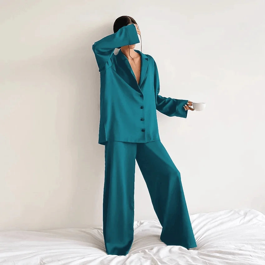 Pijama Feminino de Cetim para Conforto e Estilo - Saiba Mais