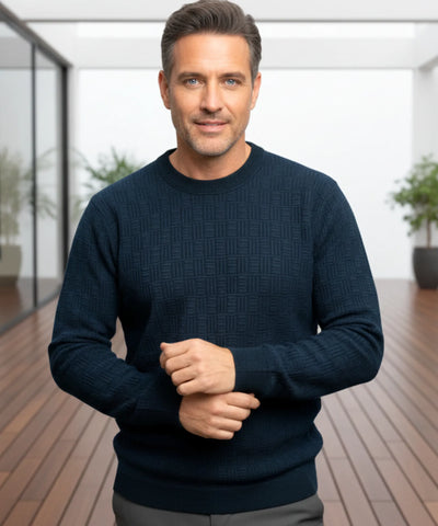 Comprar Suéter Masculino de Tricot Térmico para Inverno barato - Anellimn