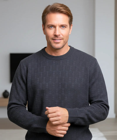 Comprar Suéter Masculino de Tricot Térmico para Inverno barato - Anellimn