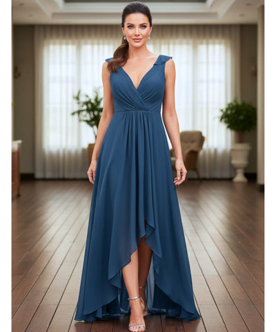 Comprar Vestido Longo de Festa com Fenda e Caimento Elegante para madrinhas, casamento convidadas e formandas em promoção KOJI STORE