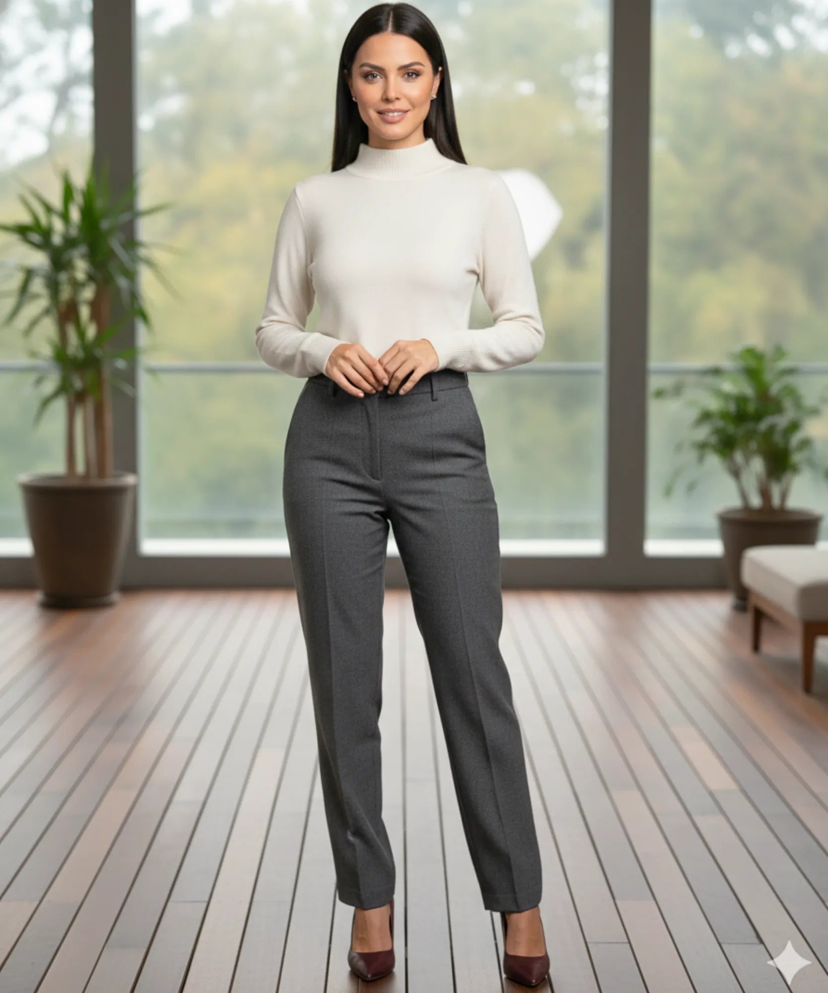 Comprar blusa de frio feminina grossa de tricot peluciada com gola alta e cashmere para inverno barato ZARA