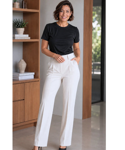 Comprar blusa feminina básica preta manga curta casual em promoção