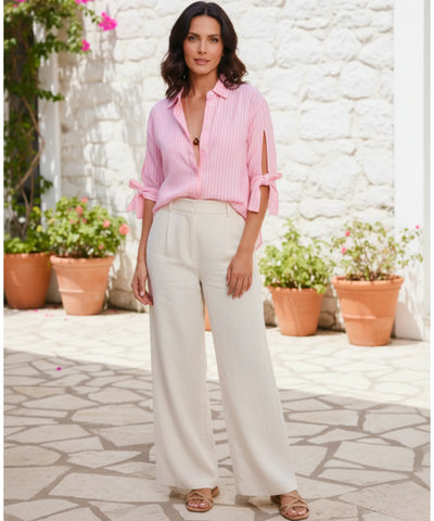 Blusa Feminina Manga Longa Laço Elegante Casual Verão | Uliel