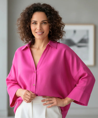 Blusa Feminina Manga Longa Elegante Premium | Alessia