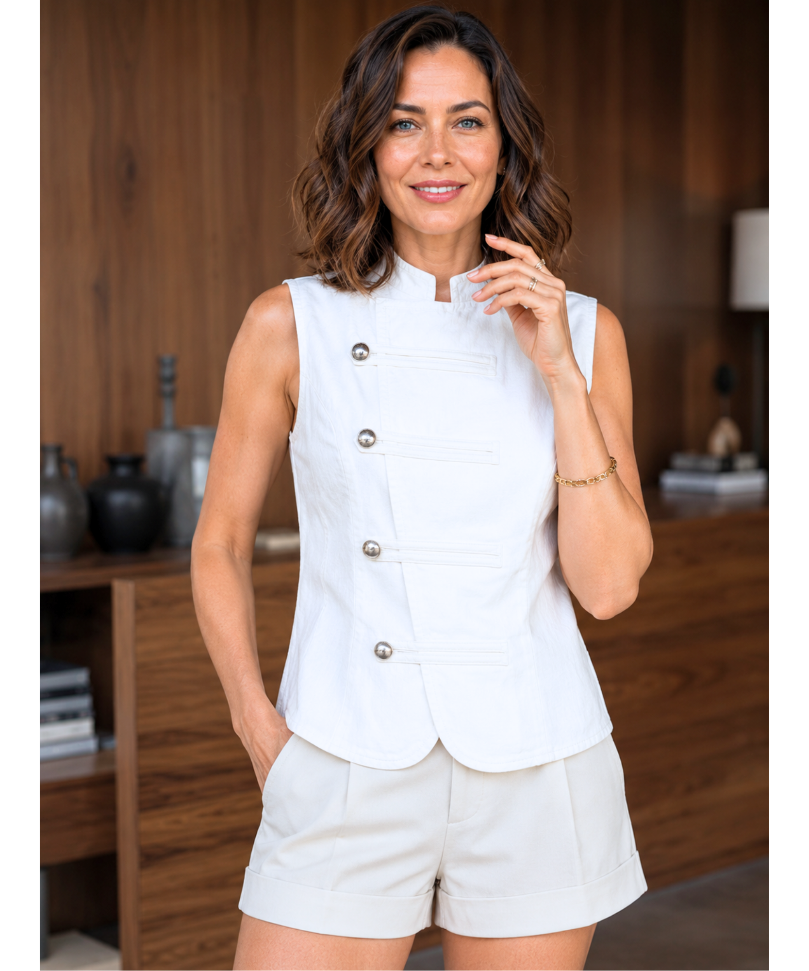 Comprar blusa jeans feminina barata Anellimn