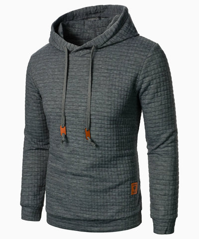 Blusa Masculina Capuz Moletom Texturizado Inverno  | Hood