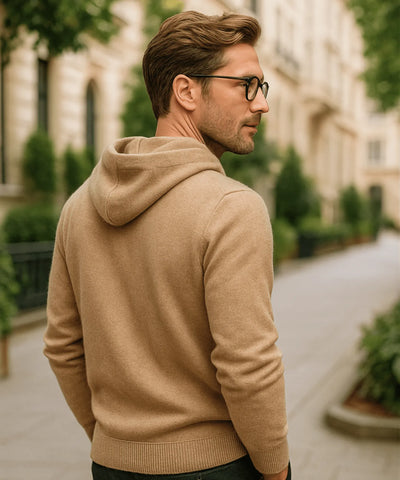 Blusa Masculina Tricot Capuz Confortável Inverno Elegante | Petrick