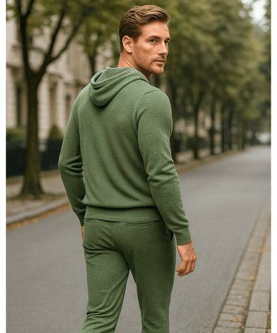 Blusa Masculina Tricot Capuz Confortável Inverno Elegante | Petrick
