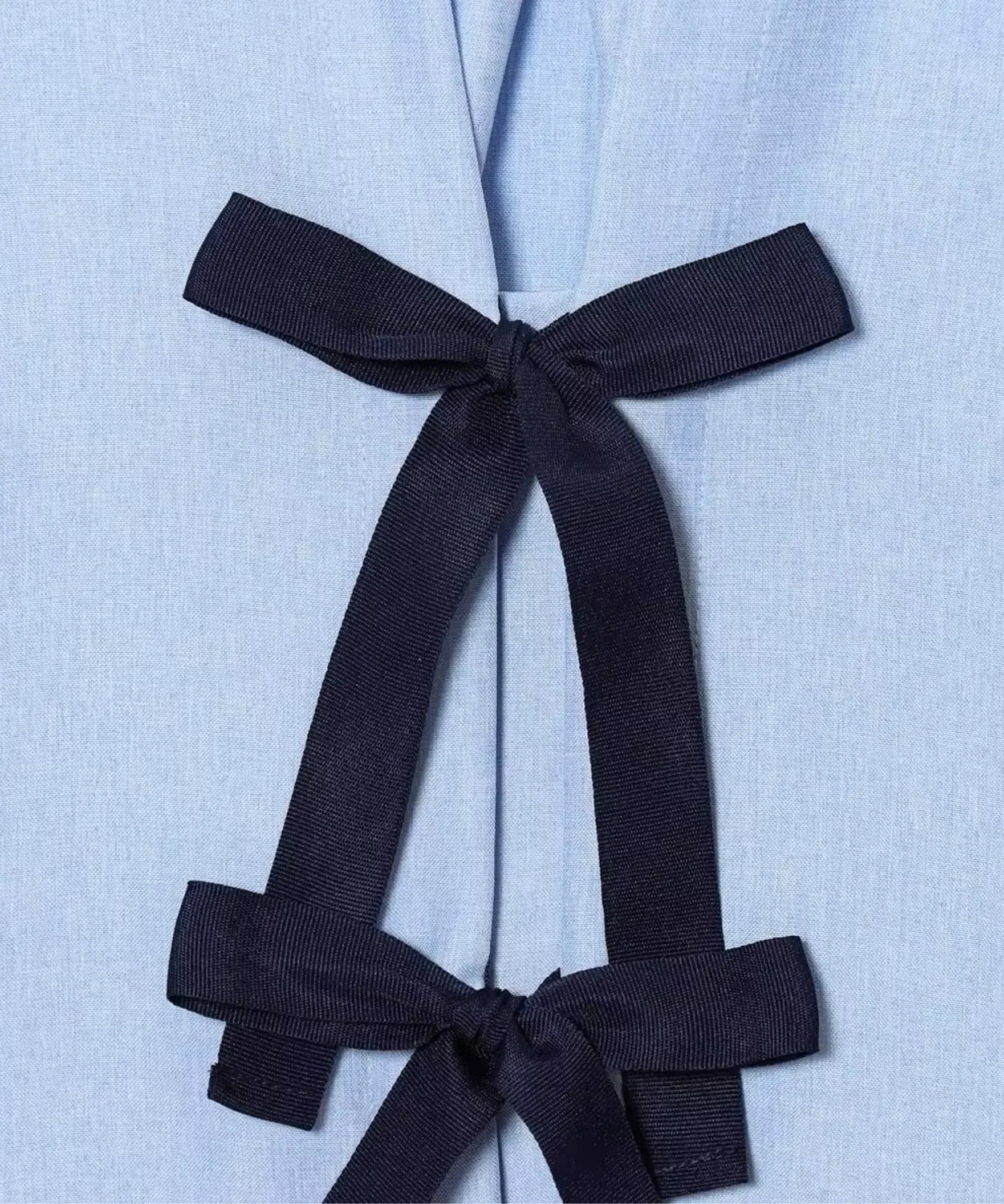 Comprar blusa social feminina manga bufante linho viscose laços frontais elegante trabalho festa em promoção ZARA
