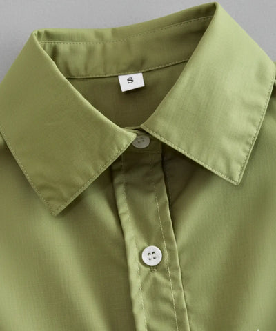 Comprar blusa social feminina sem manga curta com bolsos elegante para escritório trabalho e casual barato em promoção ZARA