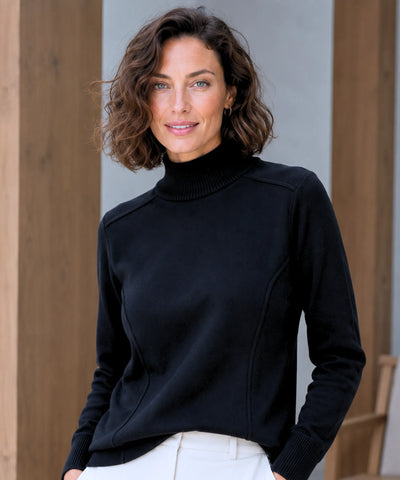 Blusa Térmica Feminina Gola Alta Forro Pelo Sintético | Sica