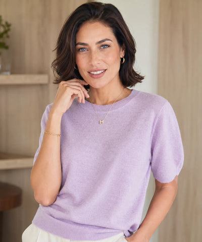 Comprar blusa tricot feminina gola redonda básica canelada elegante trabalho casual confortável barato ou em promoção  ANELLIMN