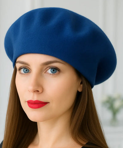 Boina Feminina Francesa de Lã com Cashmere Elegante | Francis