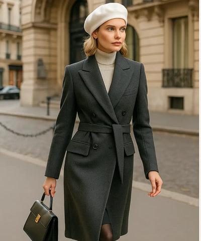 Boina Feminina Francesa de Lã com Cashmere Elegante | Francis