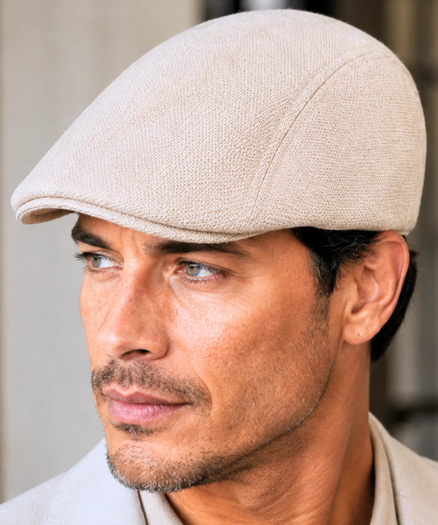 Comprar boina masculina tweed estilo inglês peaky blinders newsboy copa estruturada 8 painéis outono inverno barata em promoção Anellimn