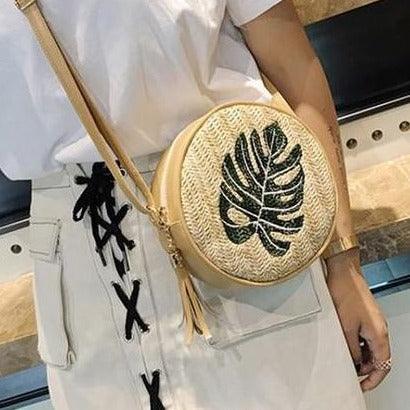 Bolsa de Palha Redonda | Talia - Anellimn