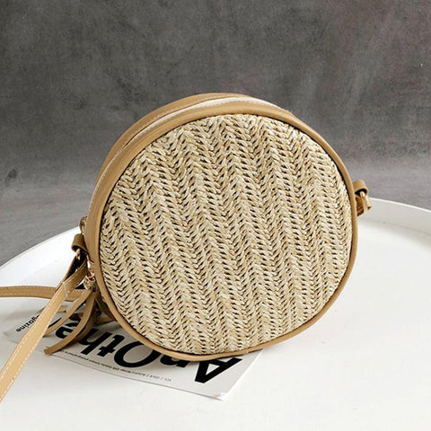 Bolsa de Palha Redonda | Talia - Anellimn
