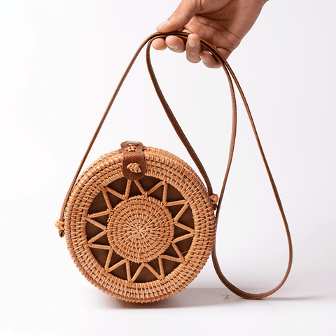 Anellimn comprar bolsa de palha redondo barato preço da bolsa de palha bolsa de madeira