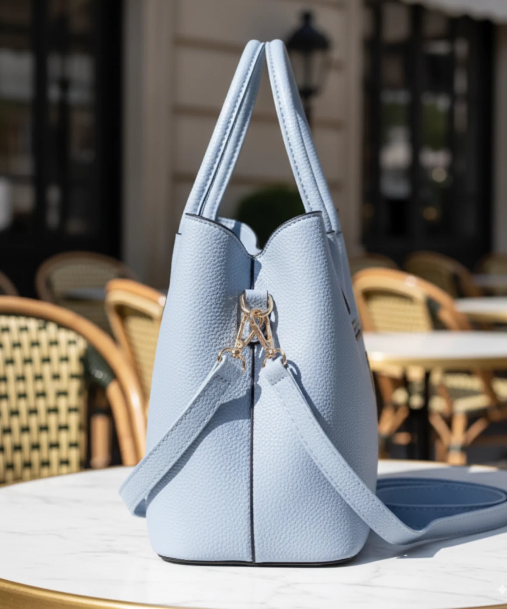 Comprar bolsa feminina grande couro sintético transversal tiracolo executiva compartimentos trabalho barata em promoção