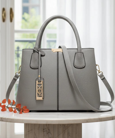 Comprar bolsa feminina grande couro sintético transversal tiracolo executiva compartimentos trabalho barata em promoção