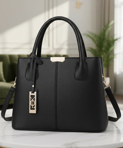 Comprar bolsa feminina grande couro sintético transversal tiracolo executiva compartimentos trabalho barata em promoção