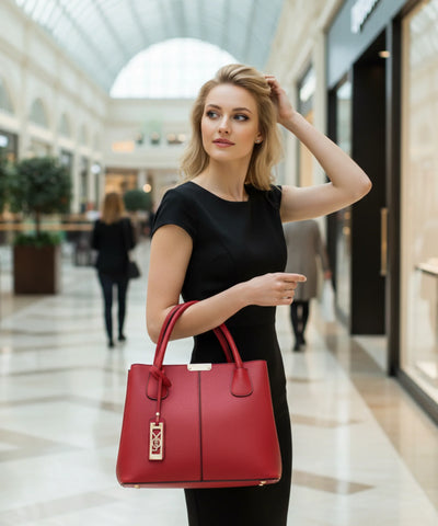 Comprar bolsa feminina grande couro sintético transversal tiracolo executiva compartimentos trabalho barata em promoção