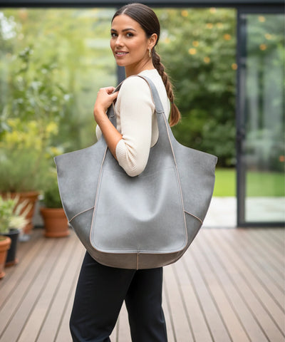  Comprar bolsa feminina grande tote couro alça larga espaçosa notebook trabalho viagem casual barato em promoção
