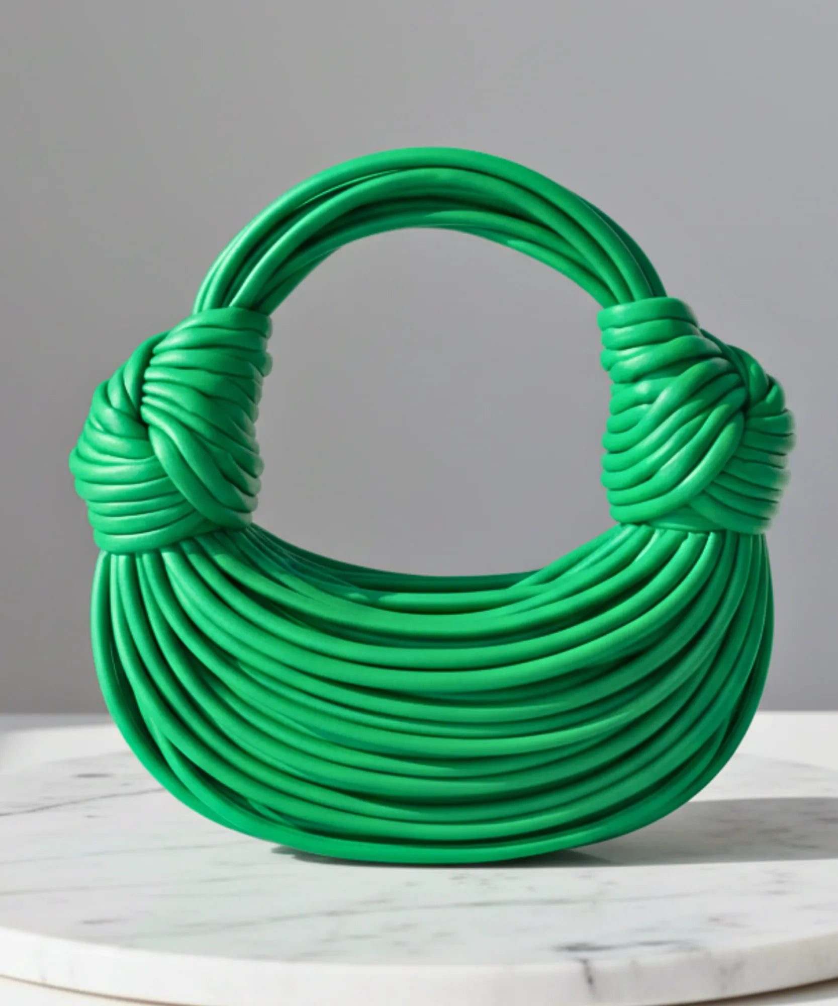 Comprar bolsa feminina transversal tiracolo com design fios torcidos metalizados estruturados barato ANELLIMN