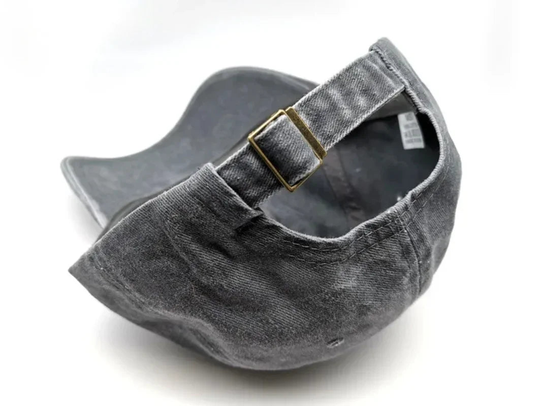 Comprar boné masculino dad hat com fivela metálica ajustável barato Anellimn
