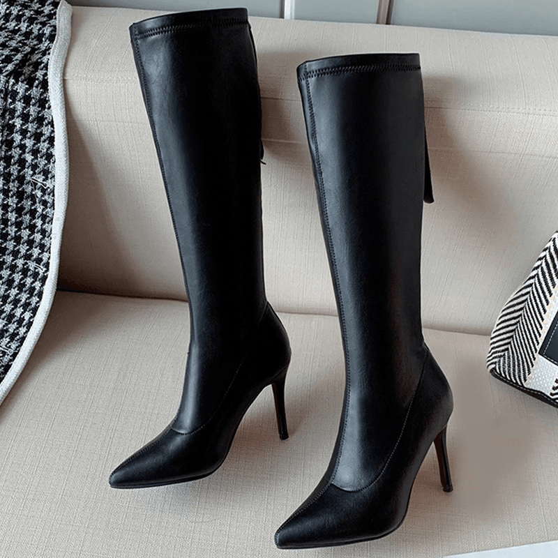 Botas femininas deals cano longo baratas