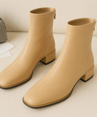 Bota Feminina Cano Curto Salto Baixo Inverno | Wester