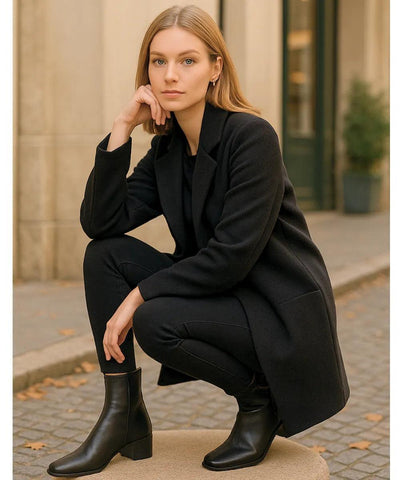 Bota Feminina Cano Curto Salto Baixo Inverno | Wester