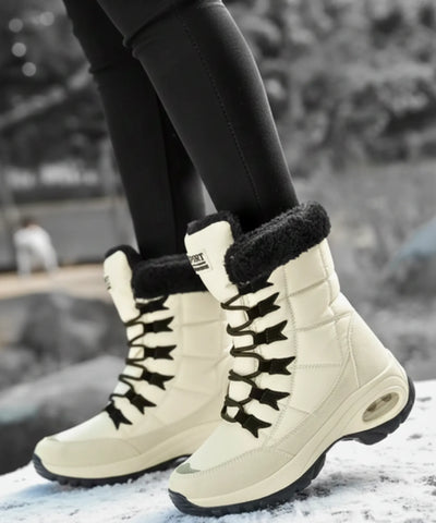 Comprar bota feminina inverno impermeável forro peluciado antiderrapante neve barato promoção frete grátis