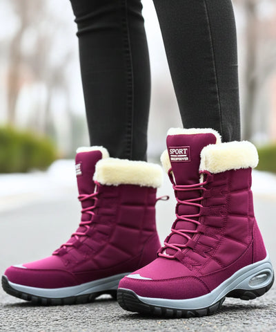 Comprar bota feminina inverno impermeável forro peluciado antiderrapante neve barato promoção frete grátis