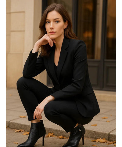 Bota Feminina Salto Fino Bico Fino Elegante | Siris